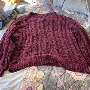 American Eagle cropped sweater